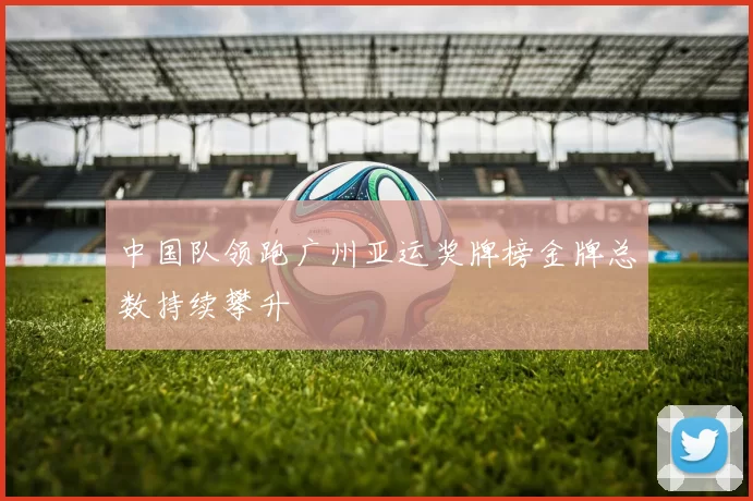 中国队领跑广州亚运奖牌榜金牌总数持续攀升