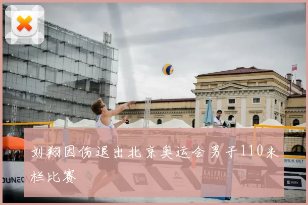 刘翔因伤退出北京奥运会男子110米栏比赛